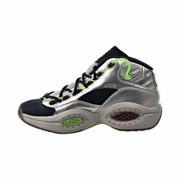NEW Reebok Question Minions Gru's Lab FW7548 Silver Black Multiple Sizes - Picture 8 of 11